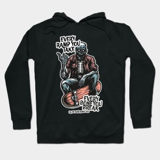 Skateboard Zombie Hoodie